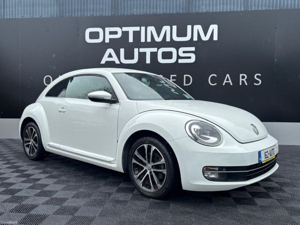 Volkswagen Beetle Hatchback, Petrol, 2016, White