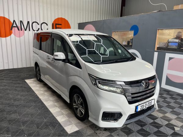 Honda Stepwagon MPV, Petrol Hybrid, 2020, White