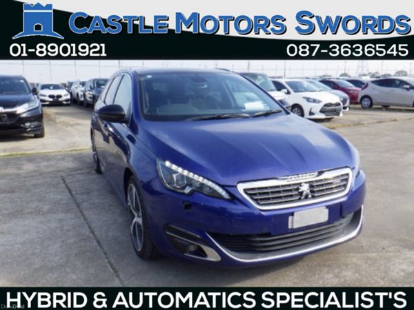 Peugeot 308 Hatchback, Petrol, 2017, Blue