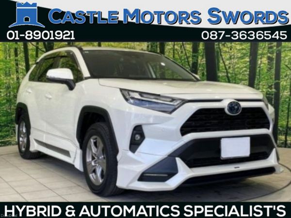 Toyota RAV4 SUV, Petrol Hybrid, 2022, White