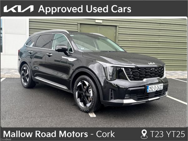 Kia Sorento MPV, Petrol Plug-in Hybrid, 2025, Black