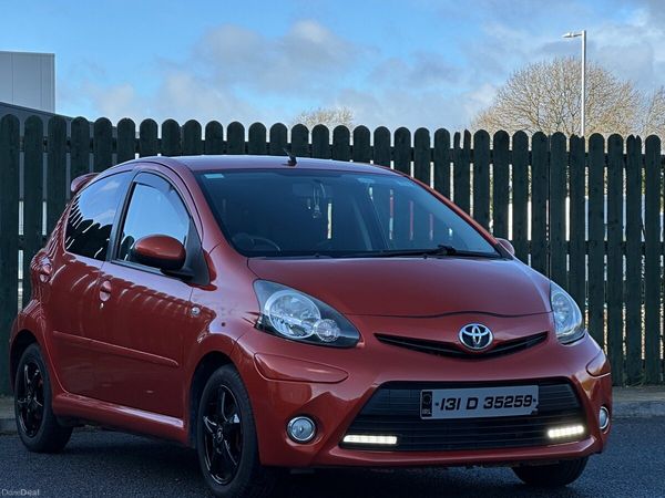 Toyota Aygo Hatchback, Petrol, 2013, Orange