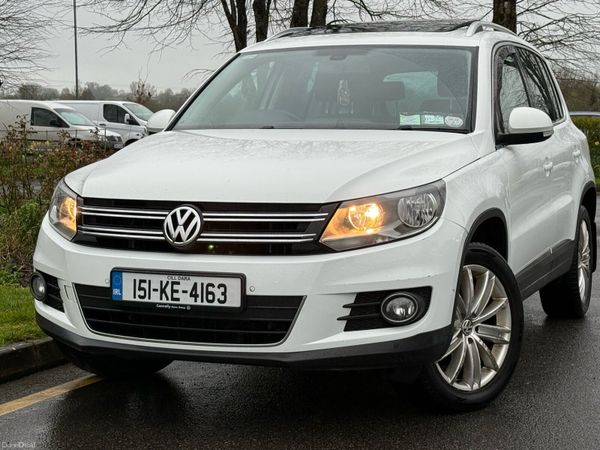 Volkswagen Tiguan SUV, Diesel, 2015, White