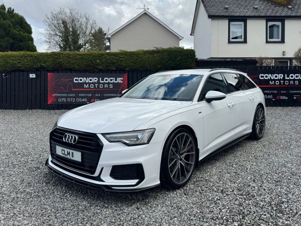 Audi A6 Estate, Diesel Hybrid, 2019, White