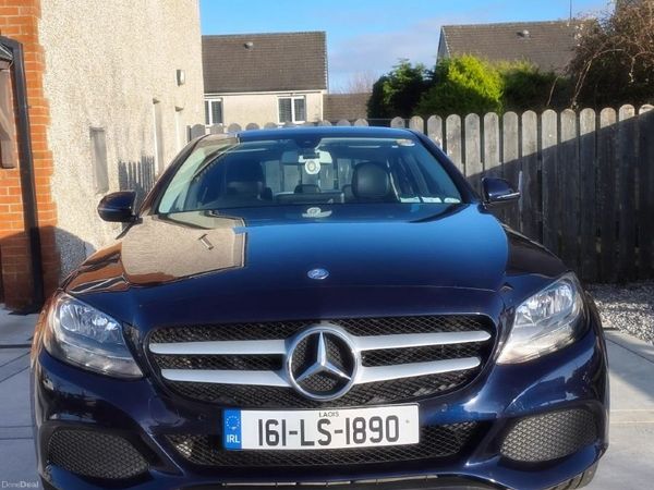 Mercedes-Benz C-Class Saloon, Petrol, 2016, Blue