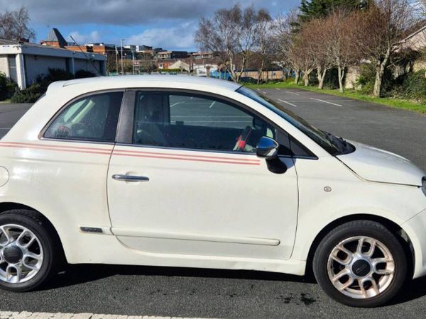 Fiat 500 Hatchback, Petrol, 2010, White