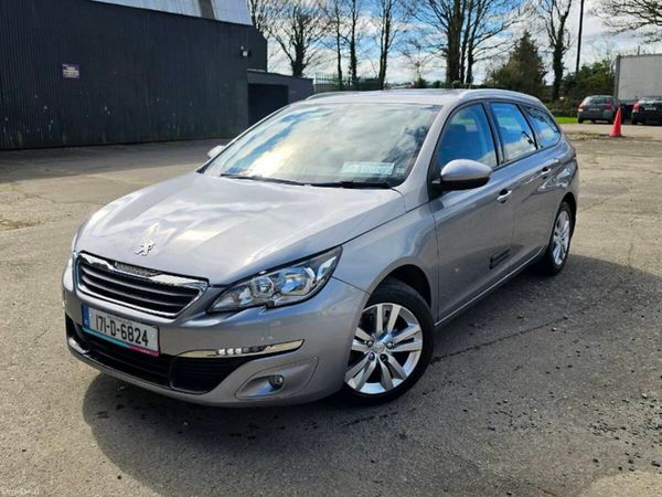 Peugeot 308 Estate, Diesel, 2017, Grey