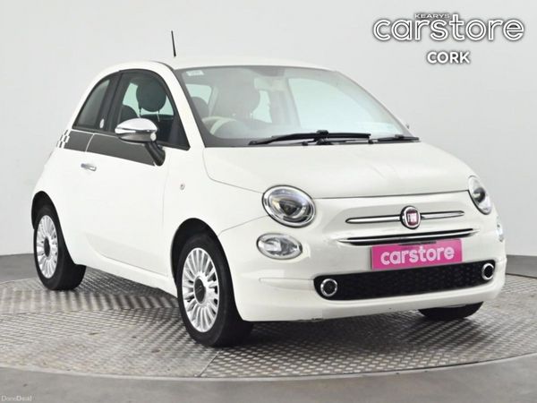 Fiat 500 Hatchback, Petrol, 2017, White