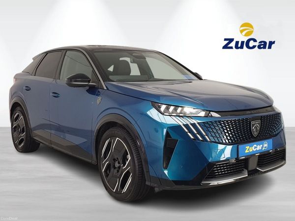Peugeot 3008 SUV, Electric, 2024, Blue