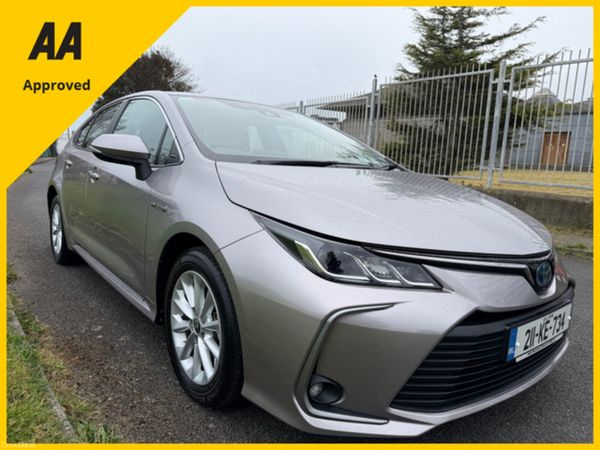 Toyota Corolla Saloon, Petrol Hybrid, 2021, Grey