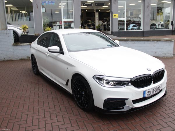 BMW 5-Series Saloon, Diesel, 2020, White
