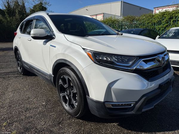 Honda CR-V SUV, Petrol Hybrid, 2019, White