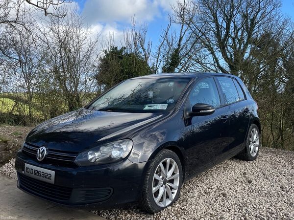 Volkswagen Golf Hatchback, Diesel, 2010, Black