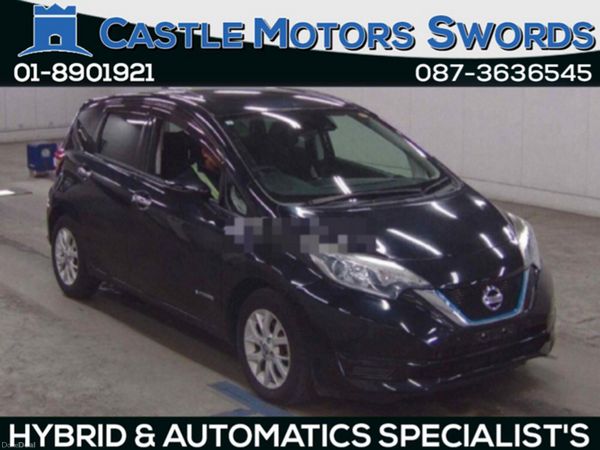 Nissan Note Hatchback, Petrol Hybrid, 2019, Black