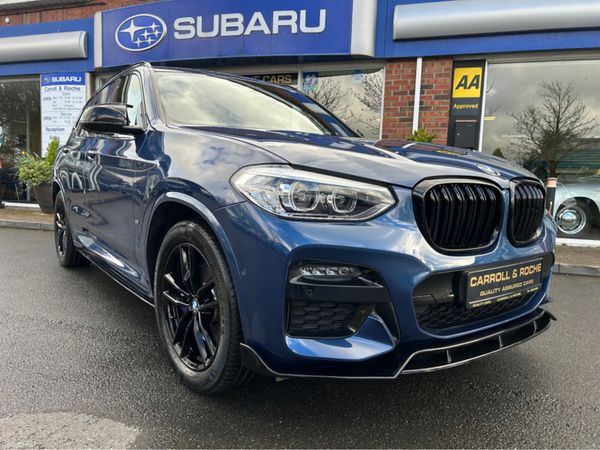BMW X3 SUV, Petrol Plug-in Hybrid, 2021, Blue