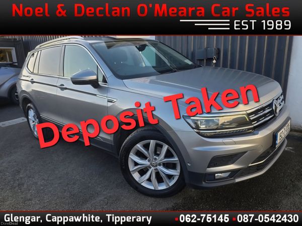 Volkswagen Tiguan Allspace SUV, Diesel, 2019, Grey