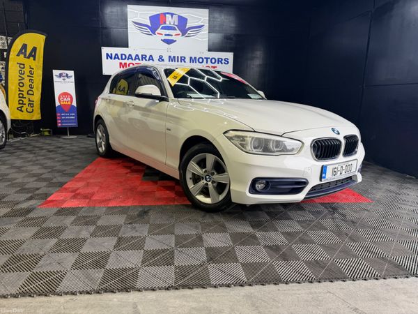 BMW 1-Series Hatchback, Diesel, 2016, White