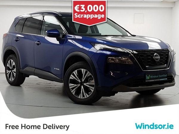 Nissan X-Trail SUV, Petrol Hybrid, 2025, Blue