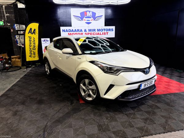 Toyota C-HR SUV, Petrol Plug-in Hybrid, 2019, White