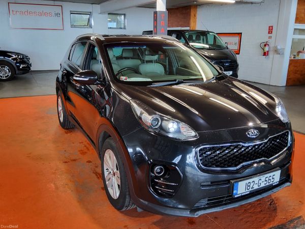Kia Sportage SUV, Diesel, 2018, Black