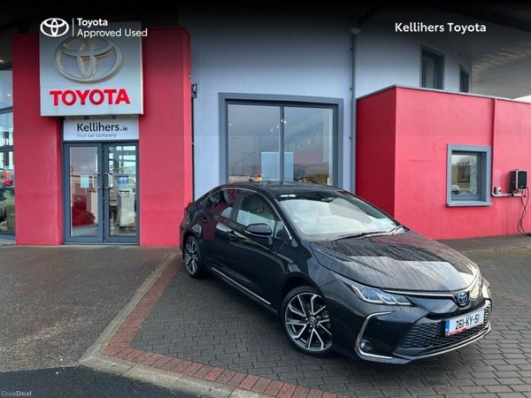 Toyota Corolla Saloon, Petrol Hybrid, 2026, Black