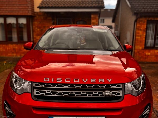 Land Rover Discovery Sport SUV, Diesel, 2019, Red