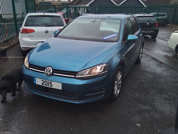 Volkswagen Golf Hatchback, Petrol, 2015, Blue