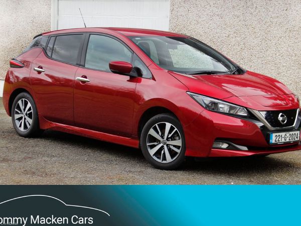 Nissan Leaf Hatchback, Electric, 2022, Red