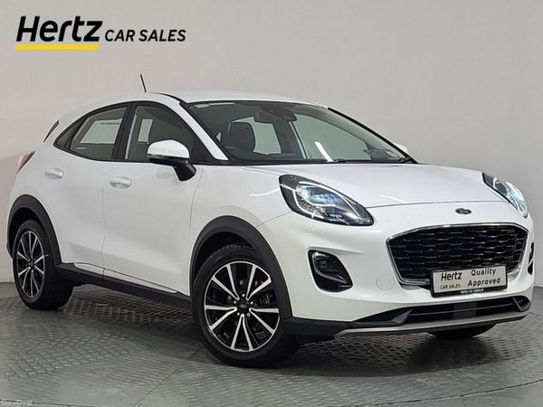 Ford Puma MPV, Petrol Hybrid, 2023, White