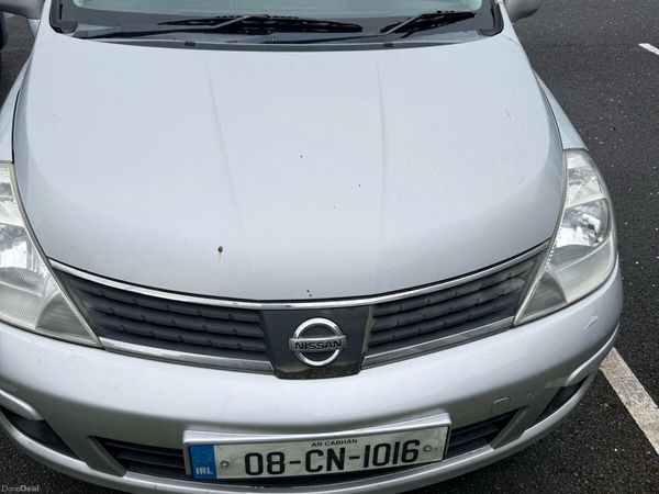 Nissan Tiida Saloon, Petrol, 2008, Silver