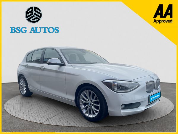 BMW 1-Series Hatchback, Petrol, 2014, White