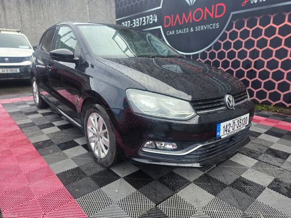 Volkswagen Polo Hatchback, Petrol, 2014, Black