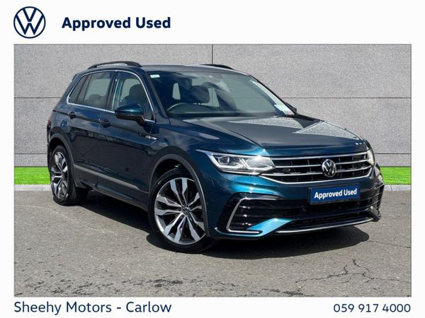 Volkswagen Tiguan SUV, Diesel, 2024, Blue