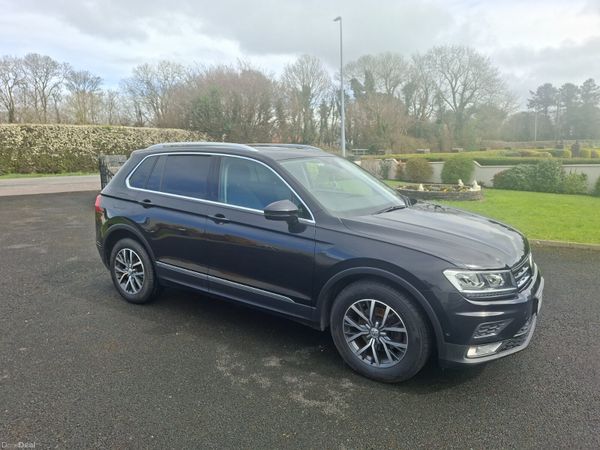 Volkswagen Tiguan SUV, Diesel, 2017, Black