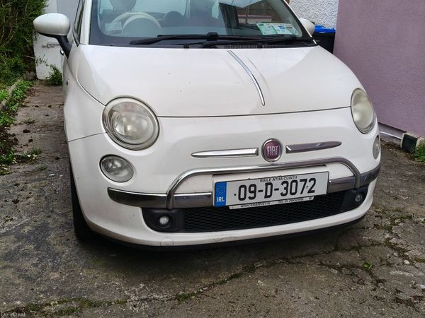 Fiat 500 Hatchback, Petrol, 2009, White