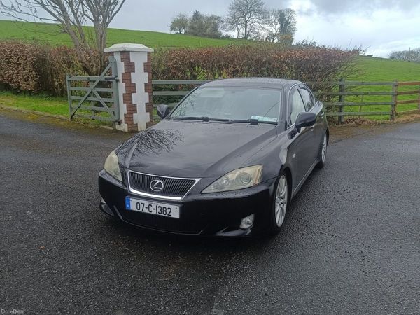 Lexus IS Saloon, Petrol, 2007, Black