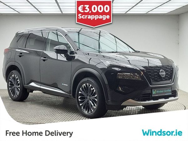 Nissan X-Trail SUV, Petrol Hybrid, 2025, Black