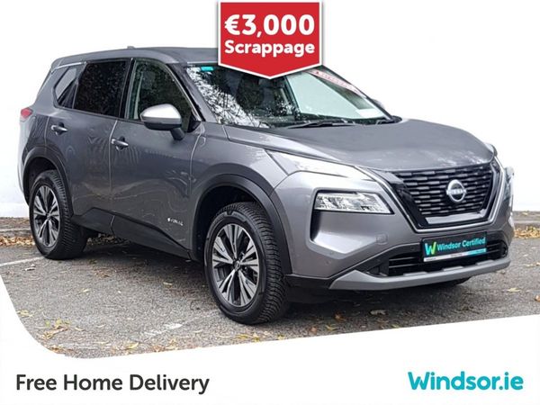 Nissan X-Trail SUV, Petrol Hybrid, 2023, Grey
