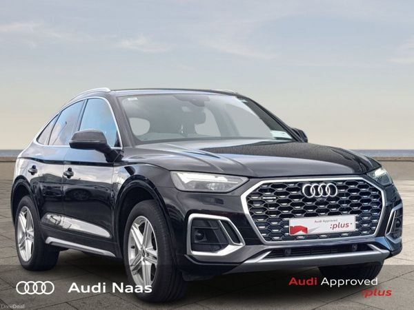 Audi Q5 SUV, Petrol Plug-in Hybrid, 2021, Black
