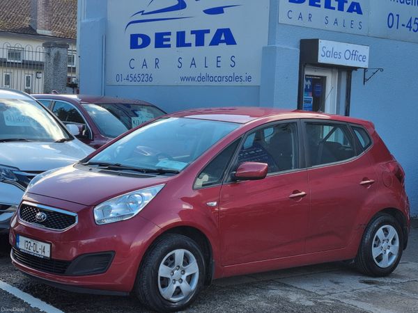 Kia Venga MPV, Petrol, 2013, Red