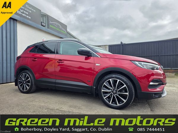 Opel Grandland X SUV, Petrol Plug-in Hybrid, 2021, Red