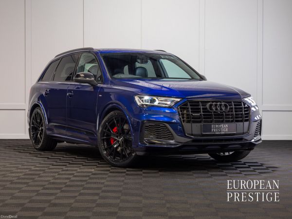 Audi Q7 SUV, Petrol Plug-in Hybrid, 2023, Blue