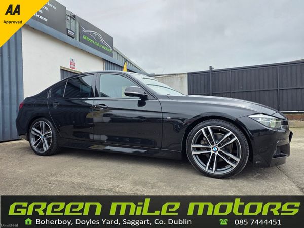 BMW 3-Series Saloon, Diesel, 2018, Black