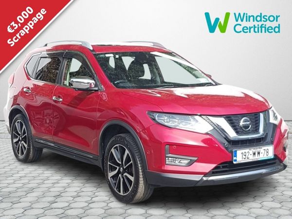 Nissan X-Trail SUV, Petrol, 2019, Red