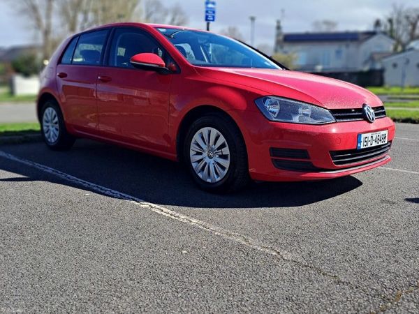 Volkswagen Golf Hatchback, Diesel, 2015, Red