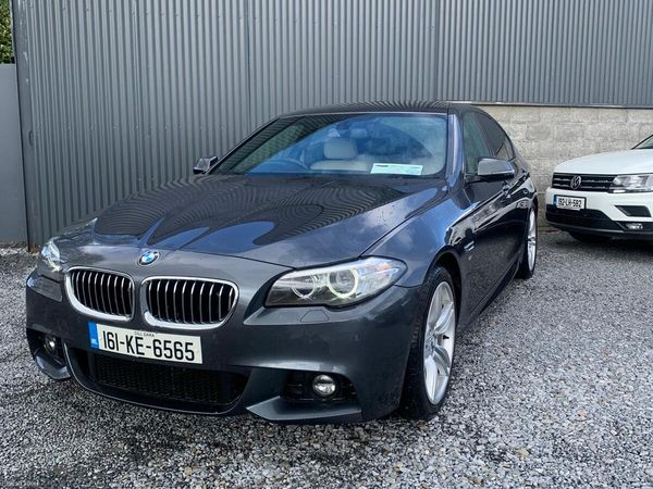 BMW 5-Series Saloon, Diesel, 2016, Grey