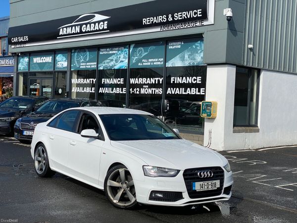 Audi A4 Saloon, Diesel, 2014, White