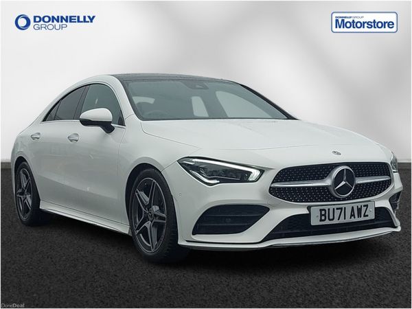 Mercedes-Benz CLA Saloon, Petrol, 2021, White