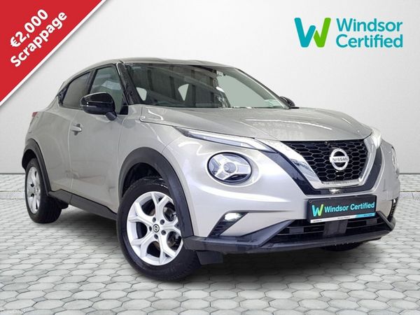 Nissan Juke SUV, Petrol, 2022, Silver