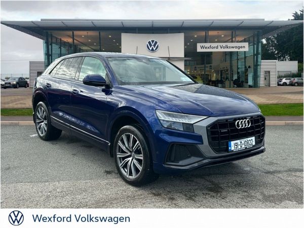 Audi Q8 Hatchback, Diesel, 2019, Blue